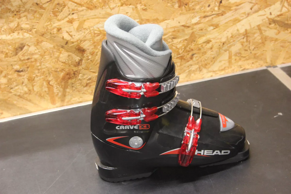 LYŽÁKY HEAD CARVE X3 VEL:37 VNITŘNÍ STÉLKA 24 CM