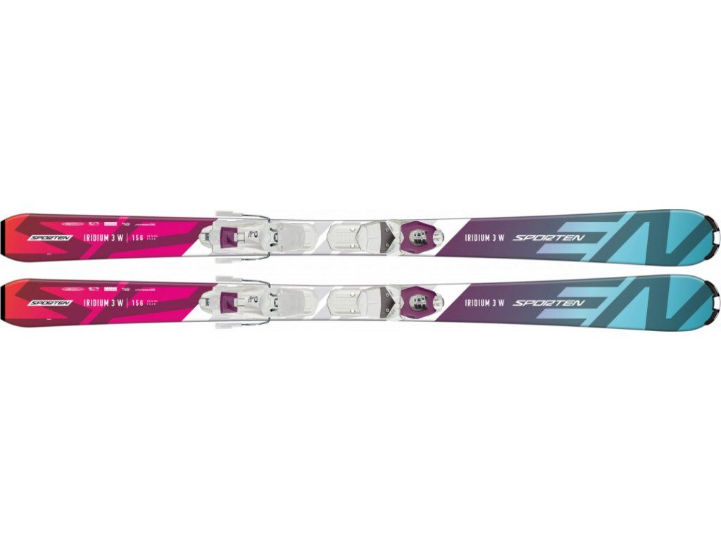 NOVÉ LYŽE S VÁZÁNÍM SPORTEN IRIDIUM 3 W - 140 CM - VÝPRODEJ