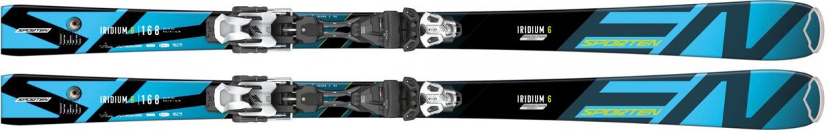 NOVÉ LYŽE S VÁZÁNÍM SPORTEN IRIDIUM 6 - 176 CM - VÝPRODEJ