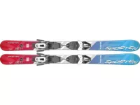 NOVÉ LYŽE SPORTEN WOLFRAM JR S VÁZÁNÍM 124 CM - VÝPRODEJ